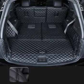  Yüksek kalite! Tam set araba gövde paspaslar Cadillac XT6 2022 6 7 koltuk dayanıklı kargo astarı kapağı çizme halı XT6 2023-2020