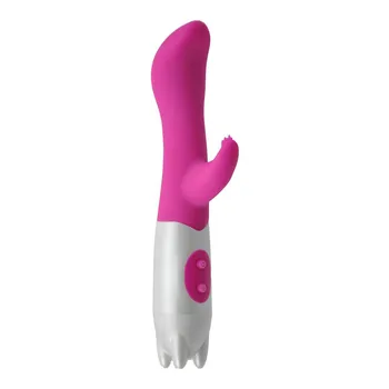  Çift Titreşimli Su Geçirmez Kadın G-Spot Sopa Çift Mastürbasyon Tavşan vibratör Yetişkin Seks oyuncakları Ürünleri Vibratörler kadın için