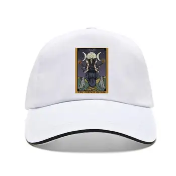  Üçlü Ay Tanrıçası Hekate Cadı Tarot Kartı Fatura Şapka Hekate Heykeli Büyücülük Hediye Giyim Rahat? Beyzbol Şapkaları